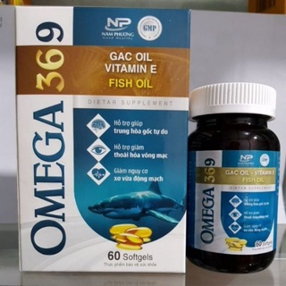 Omega369 dầu cá, dầu gấc