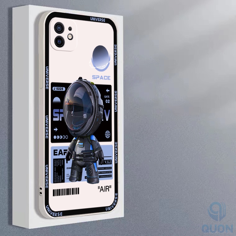 Ốp lưng iphone phi hành gia cơ khí nasa chống sốc silicon ốp Cho  iPhone 11 12 Pro Max
