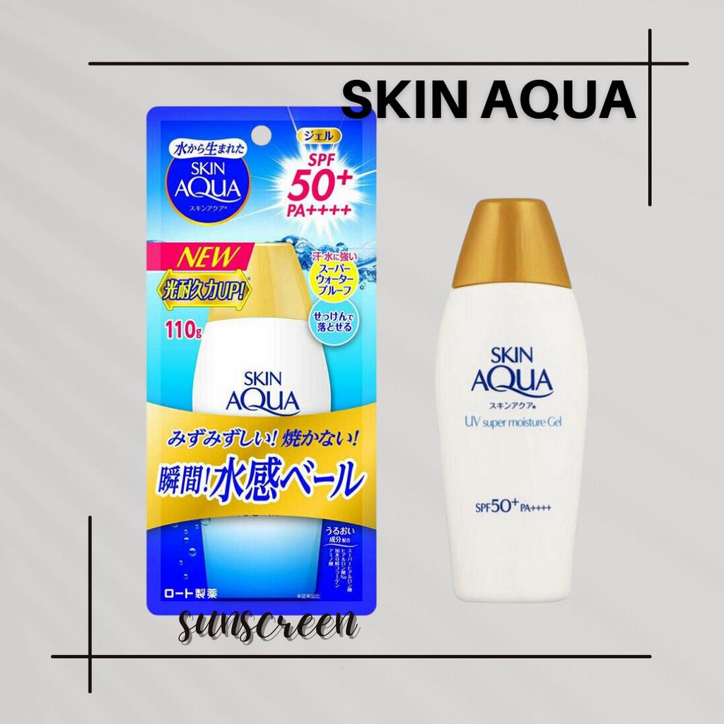 Kem chống nắng Skin Aqua nắp vàng - 110G