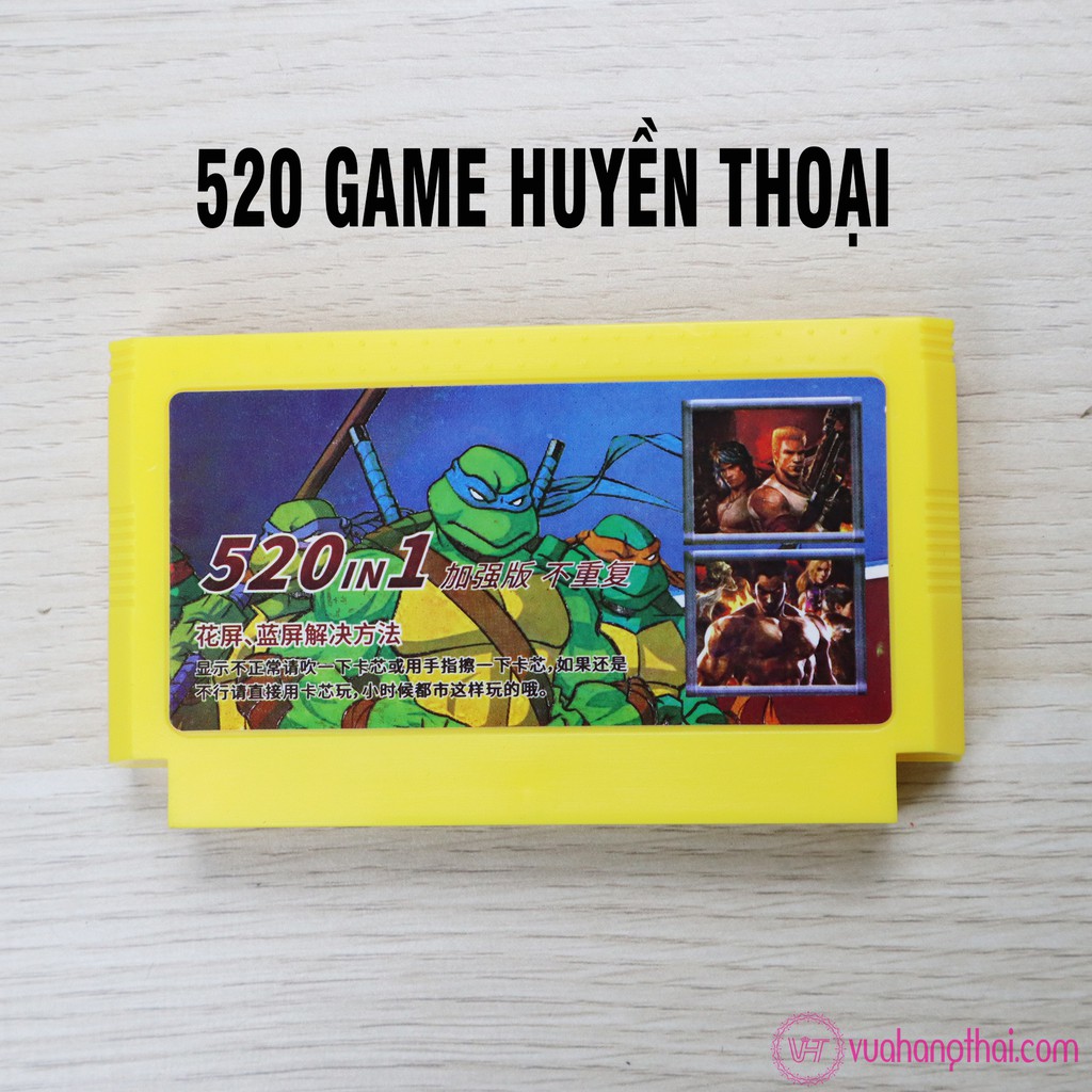 Băng game 4 nút 520 trò: Contra, Tank, Jackal ( xe zeep), Super Mario, Natra cứu mẹ | BigBuy360 - bigbuy360.vn