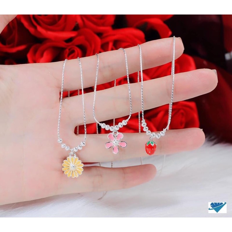 Dây mặt cho bé gái ( bạc ta xịn xò)