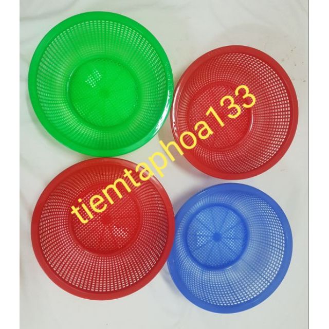 Bộ 4 cái rổ tròn đường kính 18cm cao 7cm