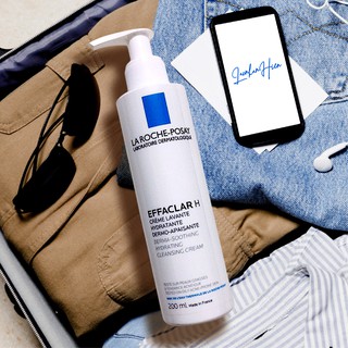 SỮA RỬA MẶT LA ROCHE-POSAY CHO DA MỤN KHÔ ❤ LA ROCHE-POSAY EFFACLAR H DERMA-SOOTHING HYDRATING CLEANSING CREAM