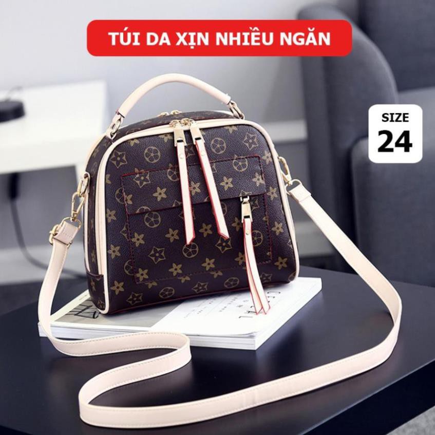 Túi đeo chéo da xịn size 24 mã TX23