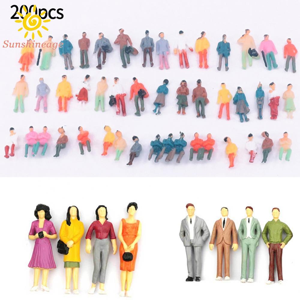 Set 200 Mô Hình Nhân Vật Đồ Chơi Tỉ Lệ 1: 87
