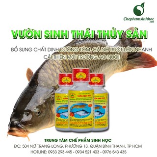 VƯỜN SINH THÁI - LOẠI CHO TÔM, CÁ, BABA, ẾCH.
