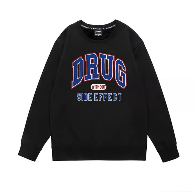 Áo Sweater Cổ Tròn Dài Tay Nữ Nam Unisex Chất Vải Nỉ Poly Drug WAW001NO