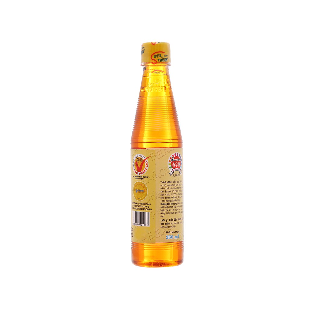 Sirô hương đào Trinh 350ml