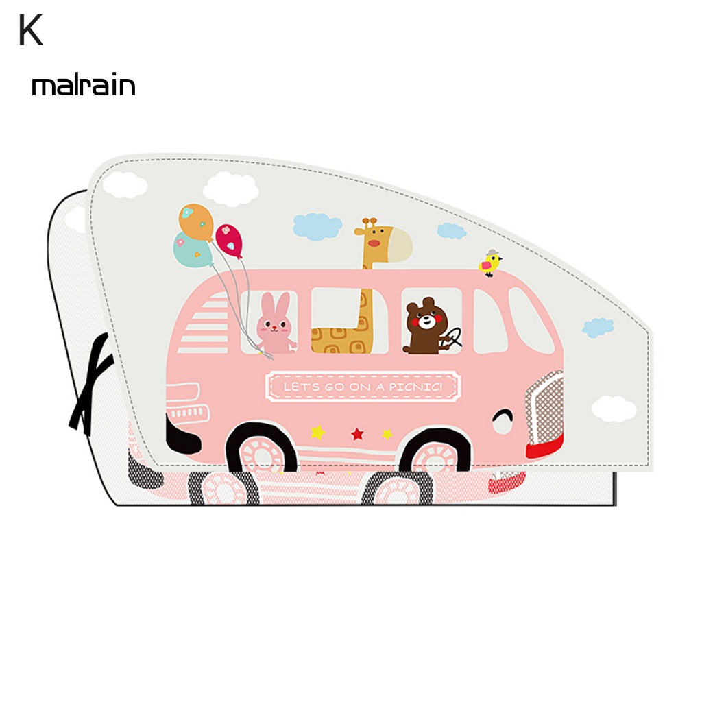 Tấm Che Nắng Cách Nhiệt Họa Tiết Động Vật Cho Xe Hơi