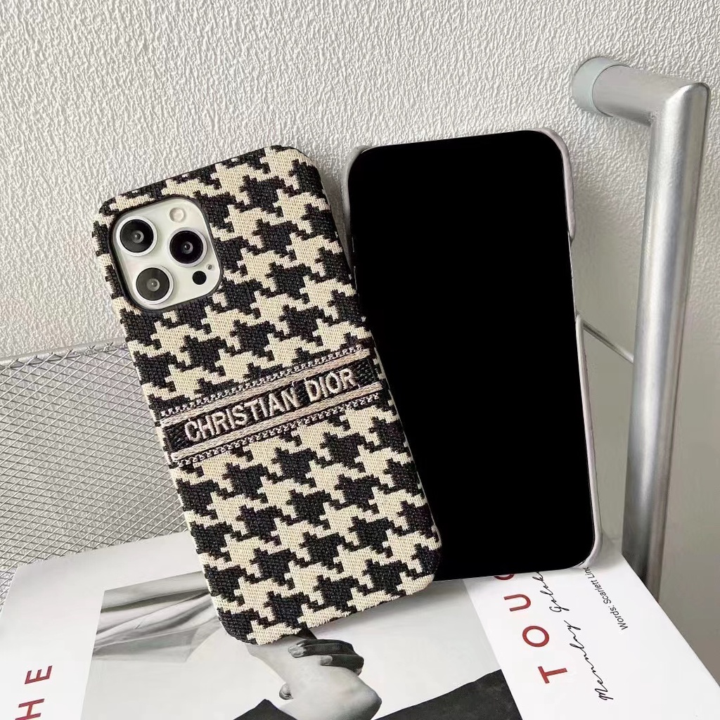 Ốp iphone 11 Ốp Điện Thoại Vải Thêu Hình Cho iphone 13 pro Max iphone 11 pro Max 12 pro Max 11 X 6 6sp 7 8 plus XR Xs Max