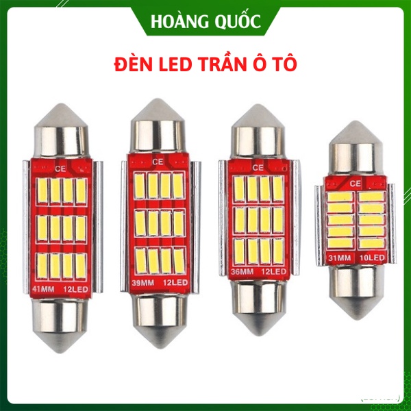 Đèn LED Trần Ô Tô, Xe Hơi Full Size Phù Hợp Với Mọi Loại Xe