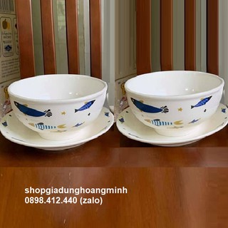 Bộ tô dĩa sứ trắng - bộ tô dĩa sứ