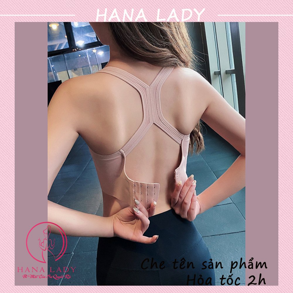 Bra tập gym yoga 3 nấc cài quyến rũ - Áo croptop kèm mút ngực sexy BL039