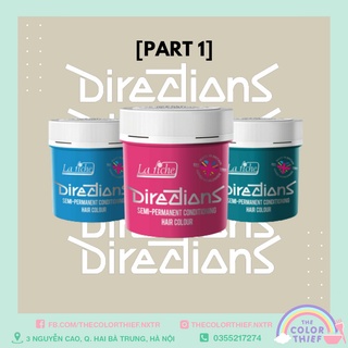  [Part 1] Thuốc nhuộm tóc La Riche Directions dạng Semi-pernament
