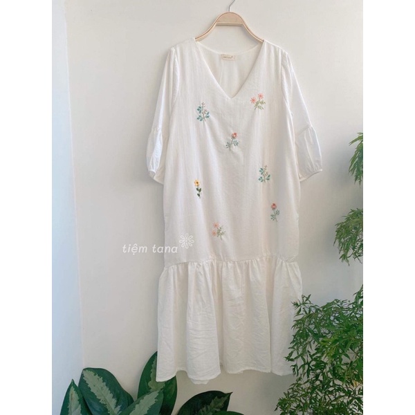 Đầm linen Tana new 100%