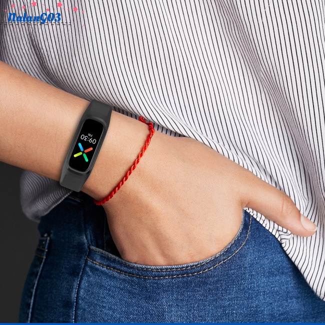 Dây Đeo Thay Thế Bằng Silicone Mềm Thời Trang Có Thể Điều Chỉnh Cho Đồng Hồ Oppo