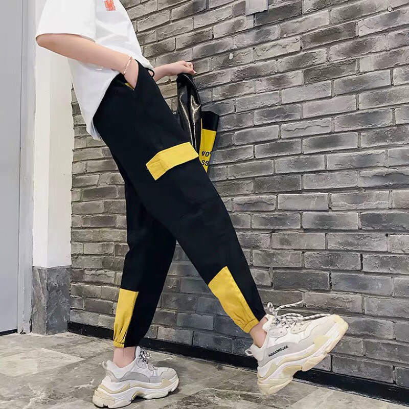 [Mã FADIRECT20 giảm 20K đơn 150K] Quần jogger kaki túi hộp unisex Túi Vàng nam nữ ulzzang WIND | BigBuy360 - bigbuy360.vn