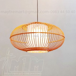 Đèn tre trang trí cầu tăm d40