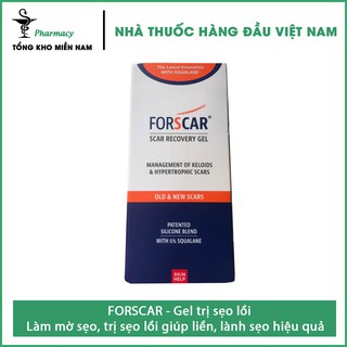 Gel giảm sẹo FORSCAR - Trị sẹo lồi, mờ sẹo mau liền da – tuýp 10ml – Tổng Kho MiềnNam