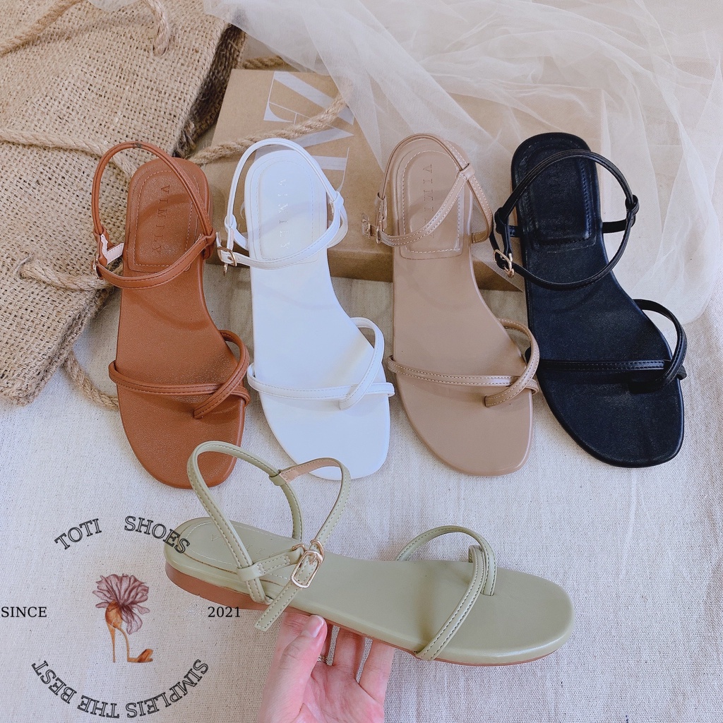 SANDAL NỮ ĐẾ BỆT THỜI TRANG TOTIIE SHOES S2103180