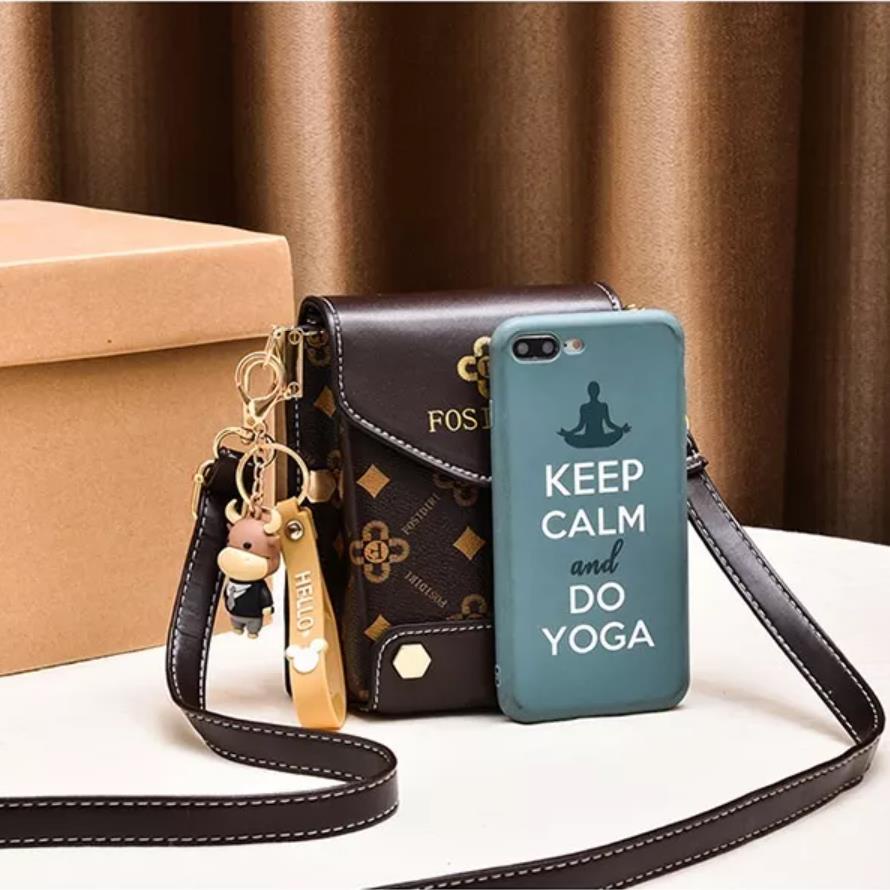 Túi Đeo Chéo Đựng Điện Thoại Thiết Kế Hình Vuông Phong Cách Retro Cá Tính 2022 Dành Cho Nữ