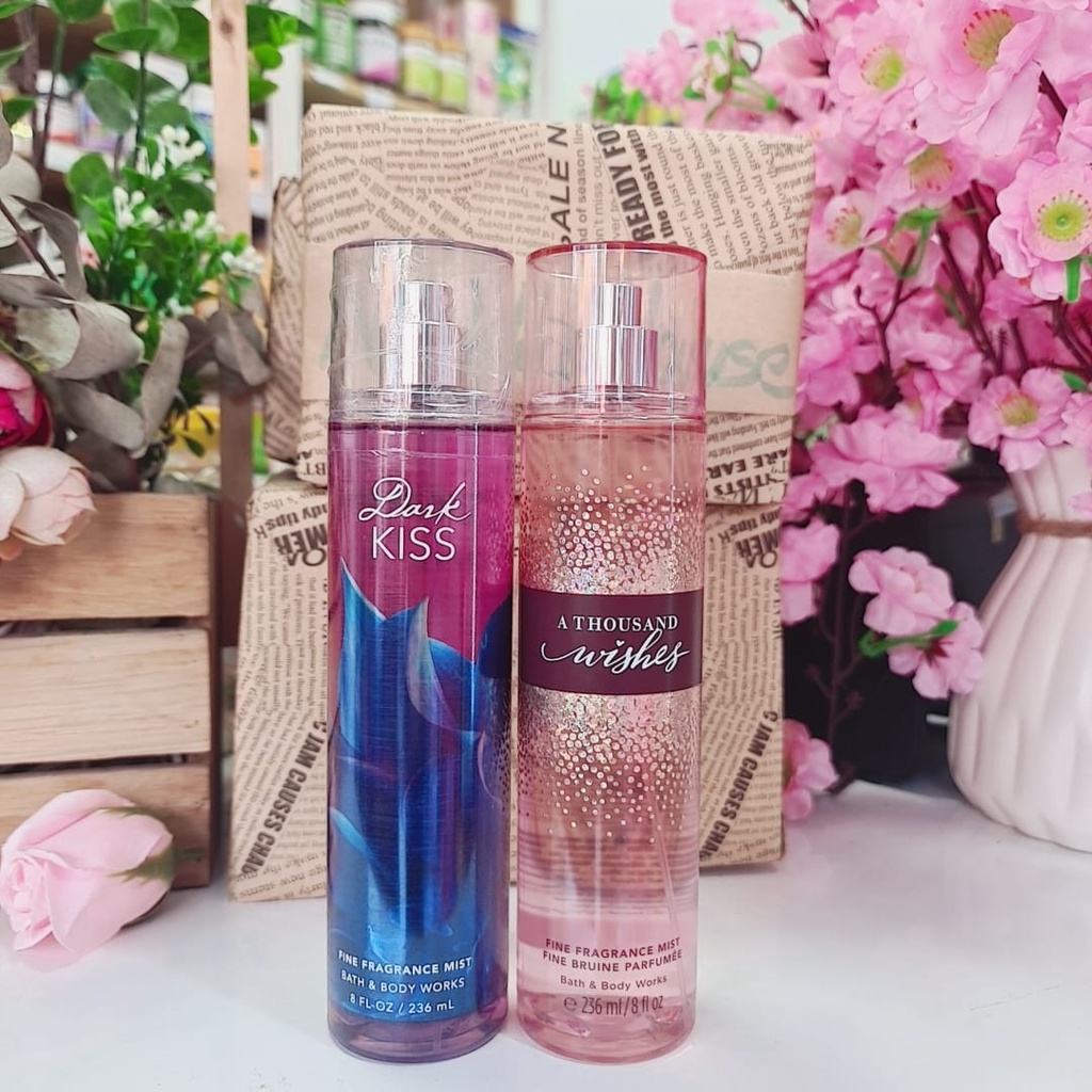 Xịt thơm body mist Bath & Body Work của Mỹ