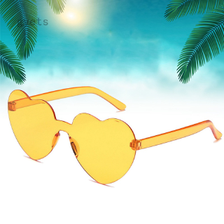 Kính Mát Hình Trái Tim Dễ Thương Cho Nữ