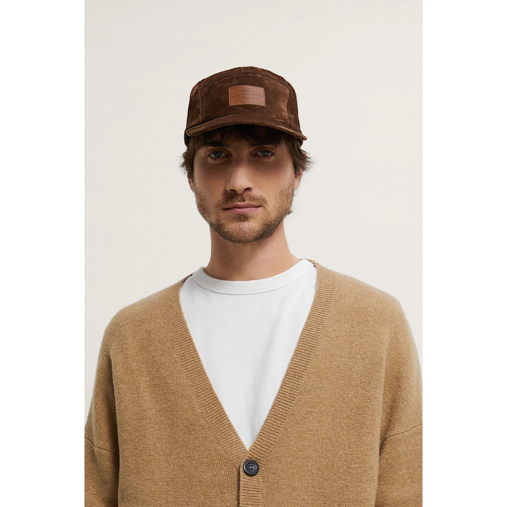 Mũ da thật nam ZARA AUTH