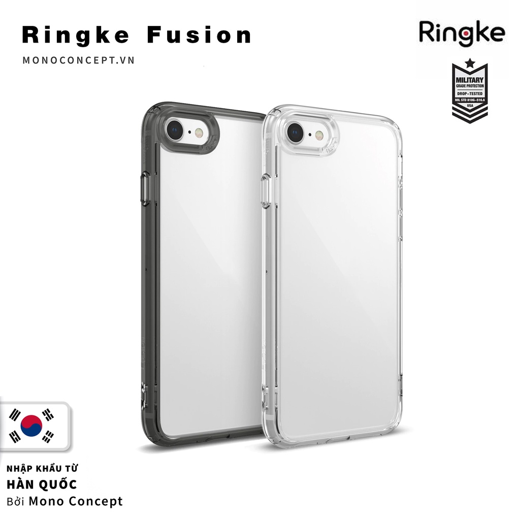 Ốp Lưng iPhone SE 2020/SE 2022/7/8  -  Ringke Fusion