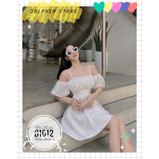 BIGSIZE Đầm trễ vai bigsize