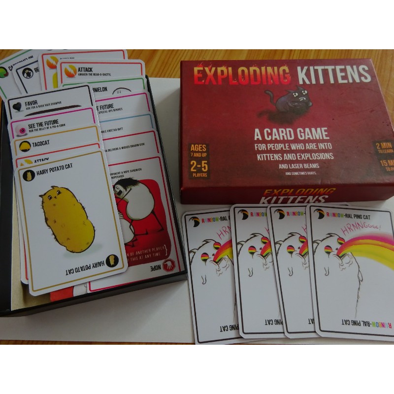 MÈO NỔ - EXPLODING KITTEN - BẢN 16+