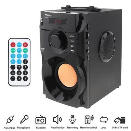 Loa bluetooth công suất lớn siêu Bass HAOYES RS - A100 chất lượng âm thanh siêu đỉnh nhất tầm giá - hàng chính hãng