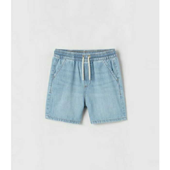 Quần sooc jeans mềm cho bé trai Za.ra A.uth size 9/12m đến 4/5y