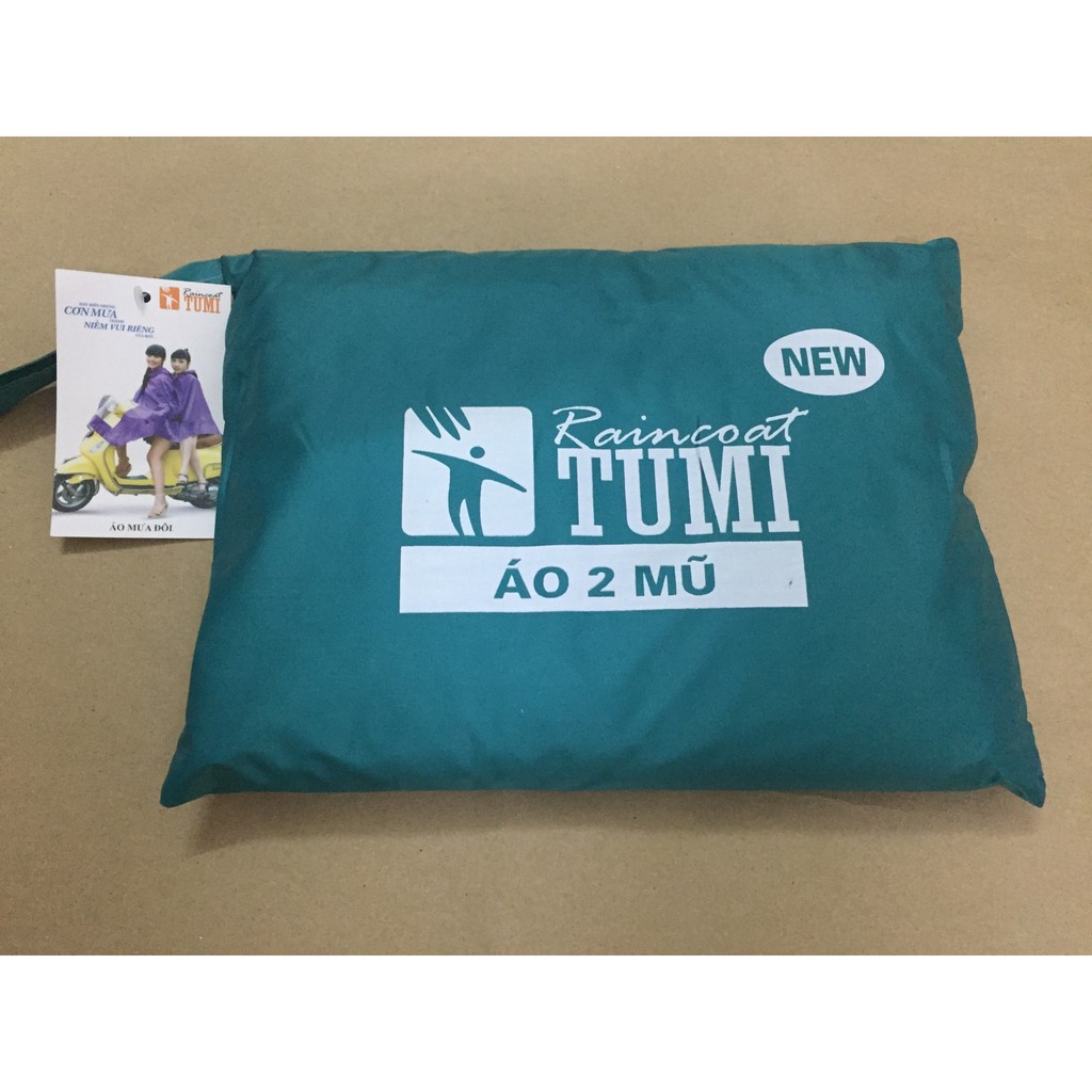 Áo mưa siêu nhẹ 2 đầu Tumi New