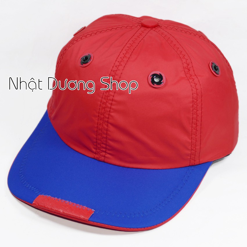 [ FREESHIP ] Nón kết nam thời trang vá mỏ da mũ lưỡi trai đẹp chất liệu dù xịn sò mẫu mã đẹp, phong cách cá tính lạ mắt