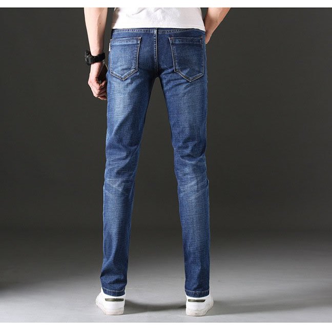 Quần Jean Nam Ooki Dáng Côn Quần Bò Nam ống Côn Co Giãn Cào Rách 3 Màu [45-75KG]