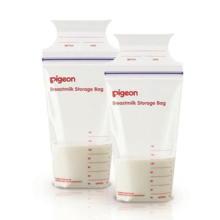 Túi trữ sữa mẹ Pigeon 180ml ( 25 túi/hộp )