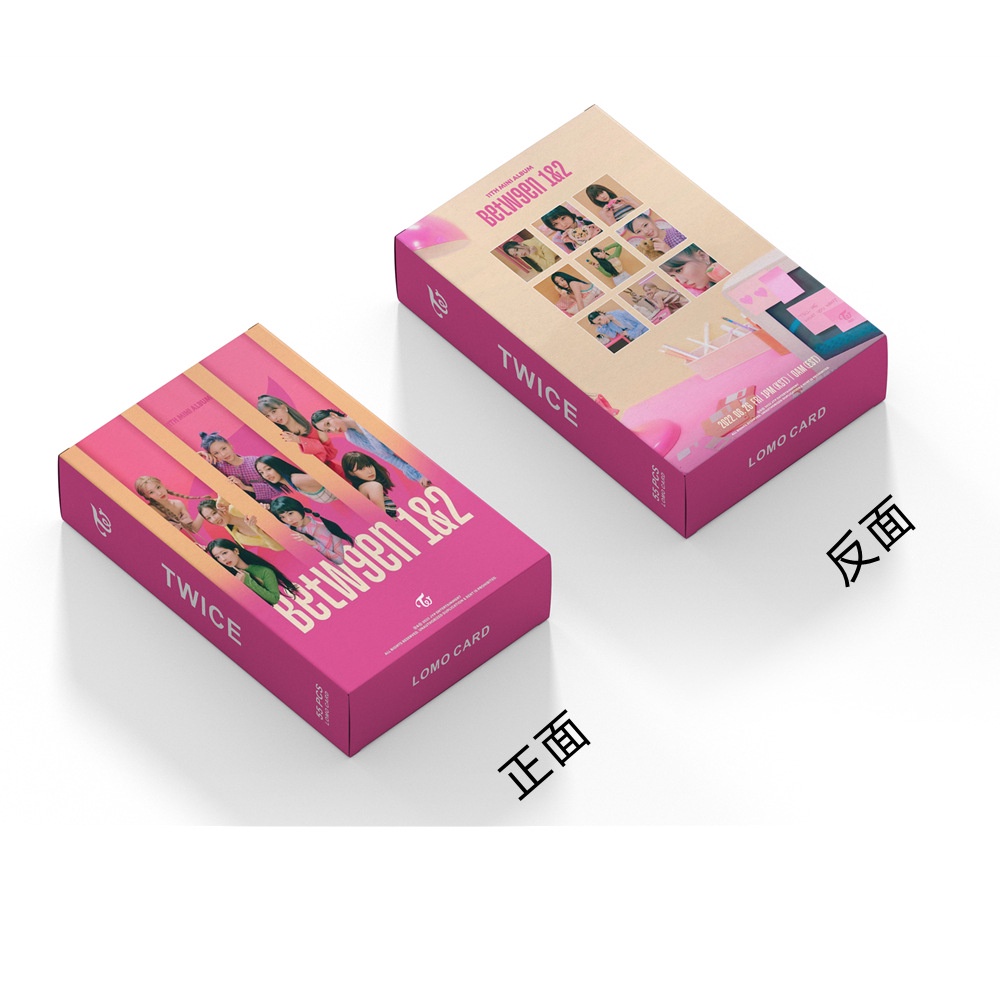 Twice Album Between 1&2 Photocard TWICE4 & Celebrate & FORMULA OF LOVE Lomo Card Postcard