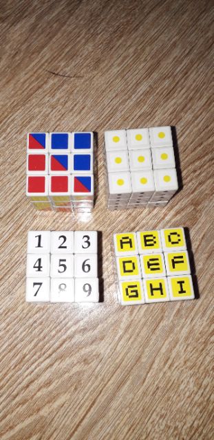 Một Cục rubik 3x3 mini bằng nhựa rất đẹp