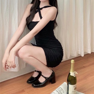[CÓ SẴN, ẢNH THẬT] 𝐓𝐕 𝐒𝐎𝐔𝐋 Đầm gợn sóng dây nơ chéo