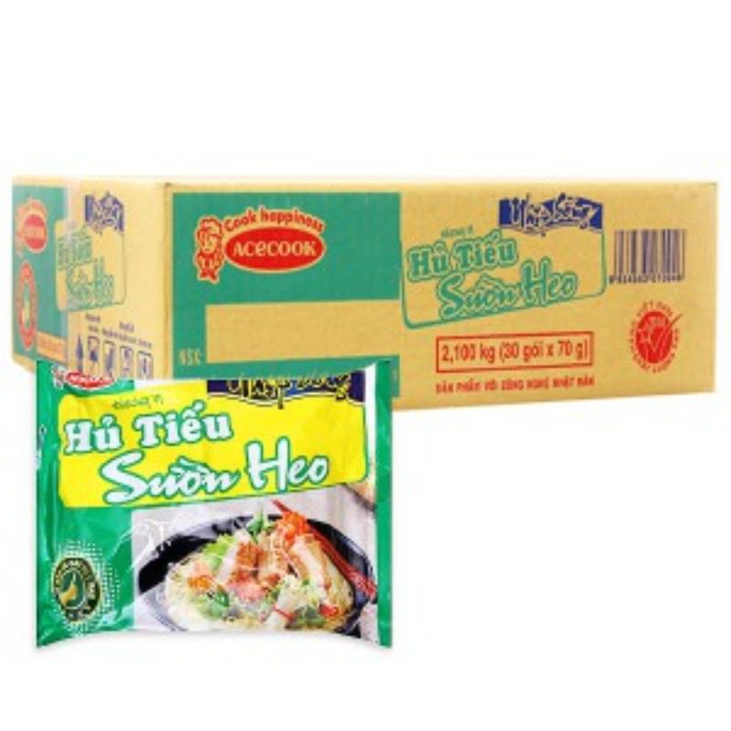 Hủ tiếu sườn heo thùng 30 gói