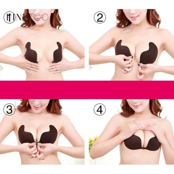 Áo ngực CUTEBYTE vô hình không dây nâng ngực quyến rũ