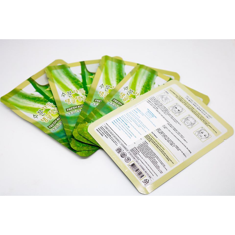 ( GIÁ TỐT NHẤT ) mặt nạ lô hội 3W CLINIC FRESH ALOE MASK SHEET - mẫu mới nhất 2020