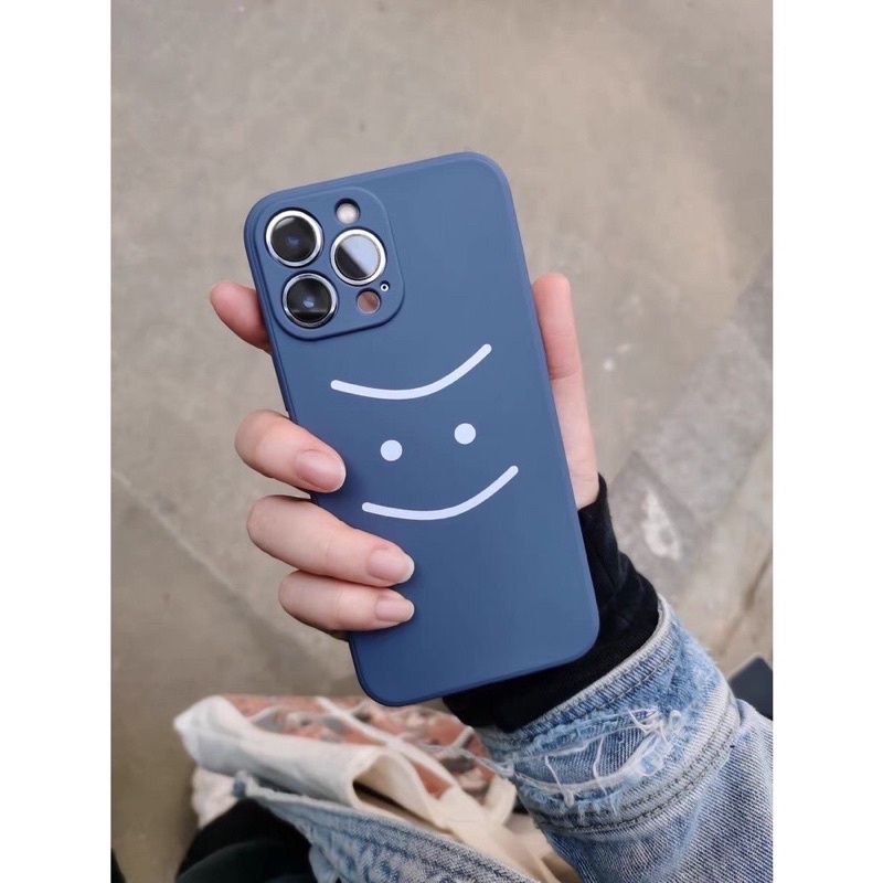 Ốp dẻo xanh xám mặt cười Nanon Pran Ohm Bad Buddy hot hit