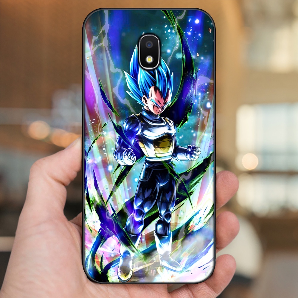 Ốp lưng Samsung J3 Pro, J5 2017, J5 Pro, J7 Pro viền đen in hình Vegeta Dragon Ball