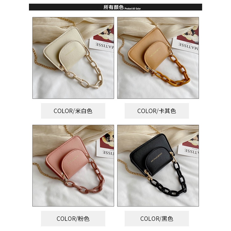 EnviroSax túi nhỏ nhắn nữ tươi mát túi đeo vai túi vuông nhỏ