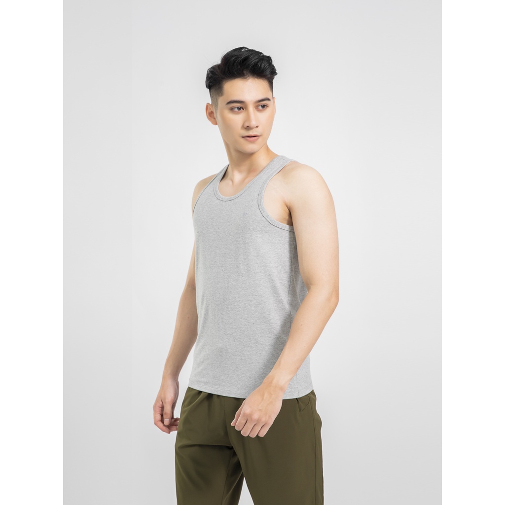 Áo ba lỗ, tank top nam ARISTINO thiết kế cơ bản, khỏe khoắn, chất cotton cao cấp, thoải mái - ATTR06