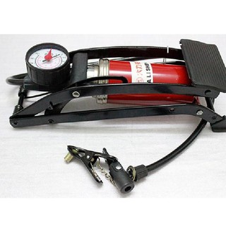 Bơm Hơi Đạp Chân Đa Năng Ô tô Xe Máy Xe Đạp Đa Năng Cao Cấp