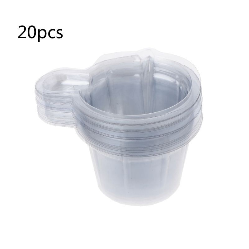 Bộ 100 cốc nhựa 40ml dùng một lần cho làm trang sức