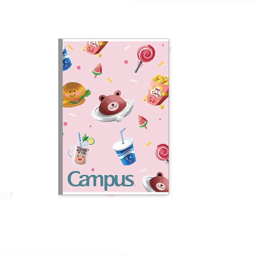 Vở Food Campus kẻ ngang 80/120 trang - NBBFO80/NBBFO120 - vpp Quế Anh